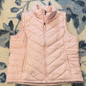 The North Face Soft Pink Quilted Vest